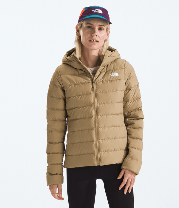 Jaqueta Feminina Aconcágua 3 Com Capuz Khaki Stone