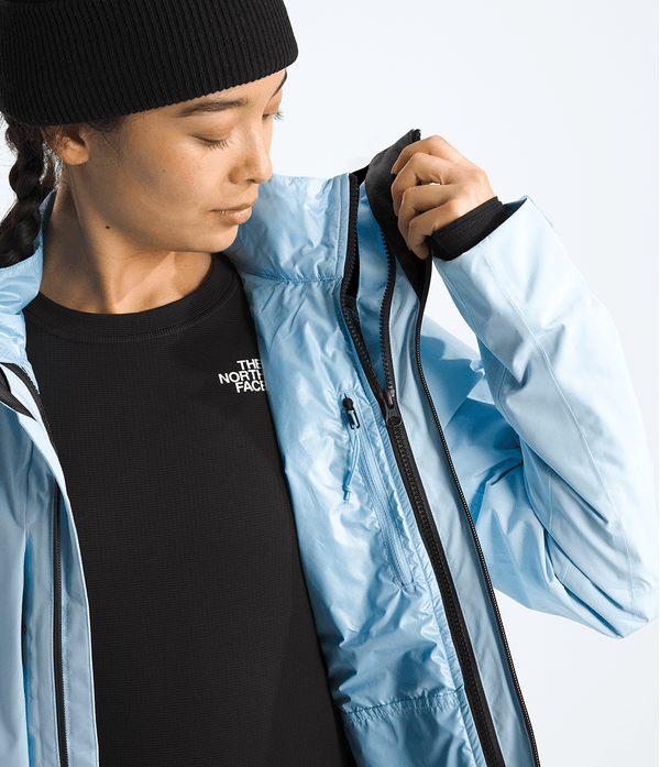Jaqueta Feminina Thermoball Eco Snow Triclimate Cornflower