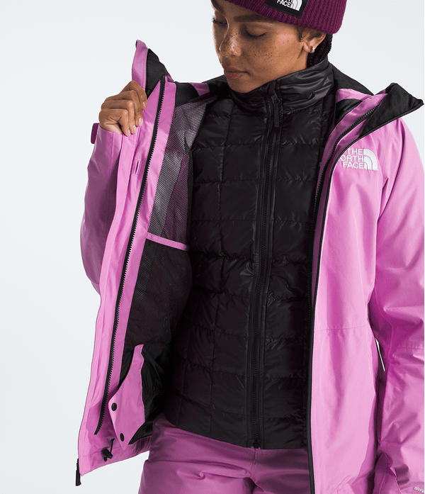 Jaqueta Feminina Thermoball Eco Snow Triclimate Dragonfruit