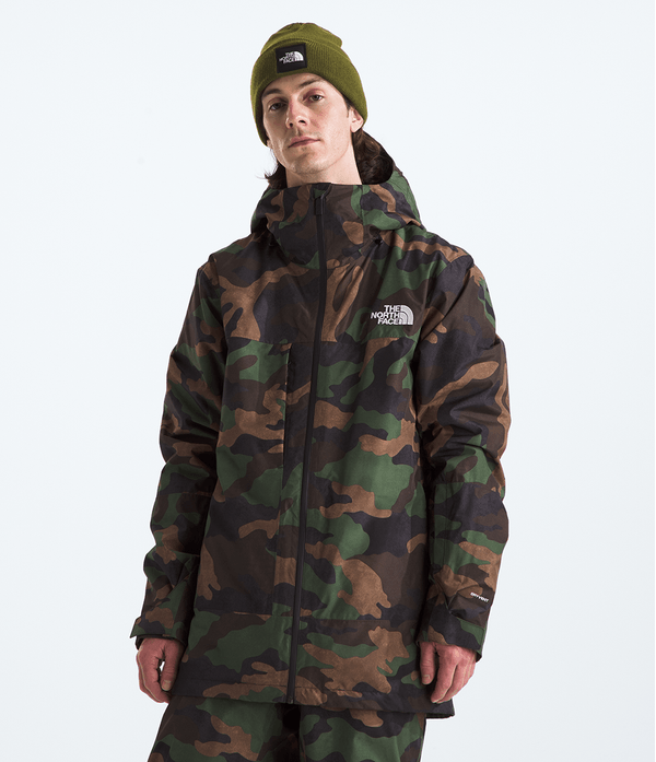 Jaqueta Masculina Thermoball Eco Snow Triclimate TNF Camo Print