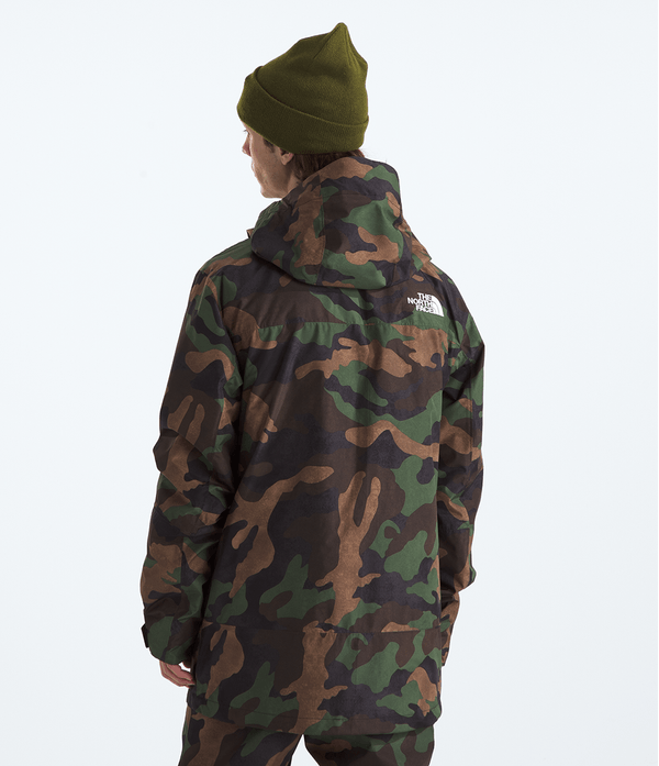 Jaqueta Masculina Thermoball Eco Snow Triclimate TNF Camo Print