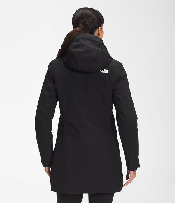Parka Feminina Thermoball Eco Triclimate Preta