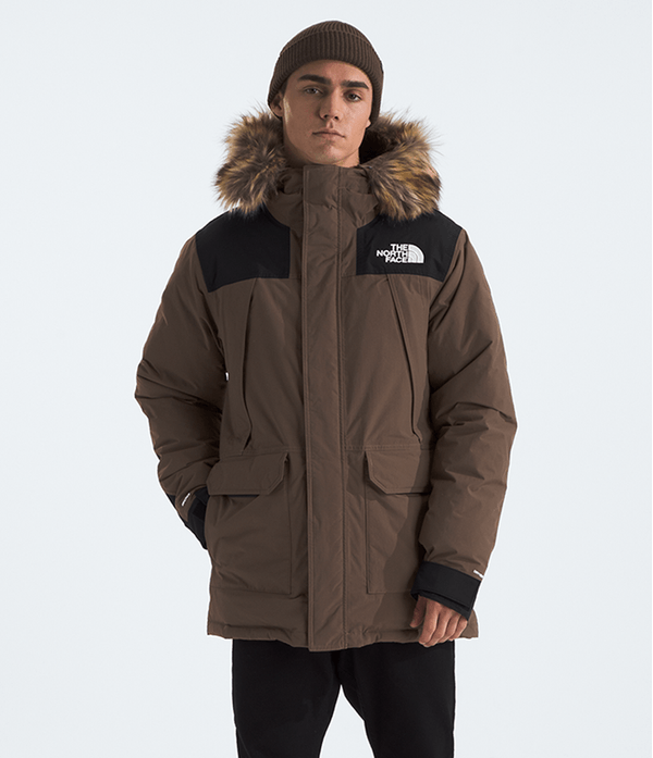Parka Masculina Mcmurdo Smokey Brown/TNF Black